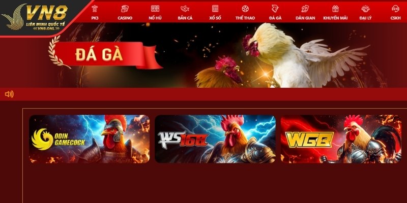Giải trí hấp dẫn với hàng loạt kèo đá gà đặc sắc